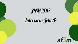 Myélome  JNM 2017  Interview Jelle P [upl. by Schuman]