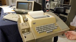 ASR 33 Teletype demo restoration Part 10 [upl. by Learsi21]