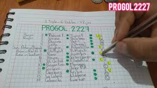 PROGOL 2227 Y SUS 7 FIJOS futbol progol mexico ⚽🇲🇽💪 [upl. by Ettigirb]