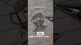 Whats Your Level ❓️🔥 Rate this 110✨️drawing art howtodraw [upl. by Rona]