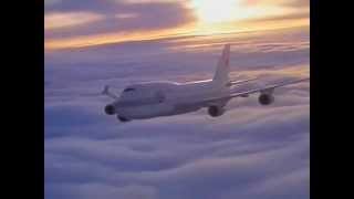 JET STREAM JAL B747400 SKY CRUISE [upl. by Gnilrac]