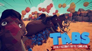 MAMUTE GIGANTE DESTRUIDOR  Totally Accurate Battle Simulator  TABS [upl. by Assirehc]