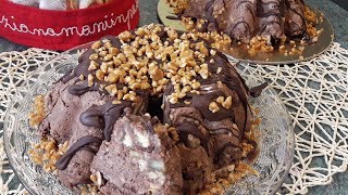 TORTINO FREDDO CON RICICLO DI COLOMBA E UOVO DI CIOCCOLATO [upl. by Nelleyram312]