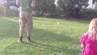 How To Play Kubb Inkastare training tip 1  The 3 4 3 [upl. by Maxima]