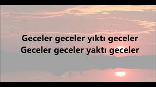 Fatih Bulut  Çok Sevdim Yalan Oldu LyricsŞarkı Sözleri [upl. by Grete]