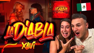 🇪🇸 ESPAÑOLES REACCIONAN a XAVI  LA DIABLA 😱😱🇲🇽 es muy rara su voz [upl. by Eniamrahc]