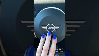 2025 MINI Cooper Sounds 💙 miniusa minicooper 2025mini carasmr asmr sounds [upl. by Ailat]