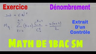 denombrement math de 1bac sm [upl. by Ernestus45]