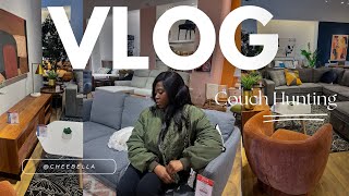 CANADA VLOG Home Update Couch Hunting Structube Show Room Homesense food etc [upl. by Ytsirc]