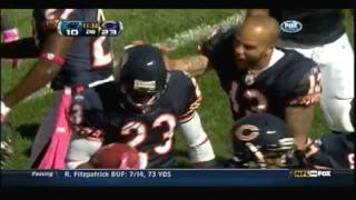 Devin Hester 69 yard Punt Return Touchdown against the Carolina Panthers [upl. by Einnaoj903]