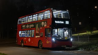 DFRV  Metrobus London Route 353 Ramsden Estate To Forestdale To Ramsden Estate  EH318 YW19VPL [upl. by Dettmer]