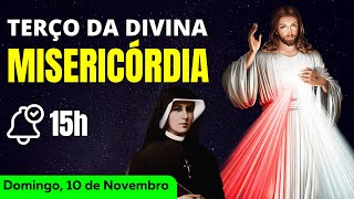 Terço da Misericordia Domingo 10112024 🙏 Terço da Divina Misericórdia [upl. by Biebel]