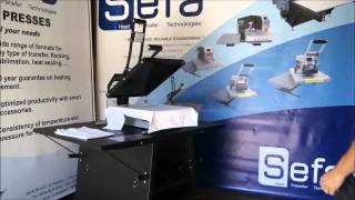 SEFA  Heat press CLAM AUTO XD [upl. by Ier]