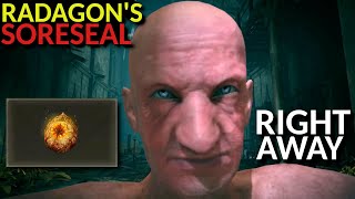 Elden Ring How To Get RADAGONS SORESEAL Right Away [upl. by Asirral]