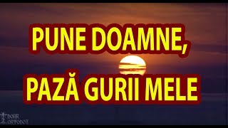 Pune Doamne pază gurii mele [upl. by Yarezed]