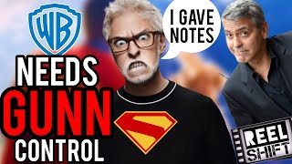 JAMES GUNN IS OUT OF CONTROL MAKES SUPERMAN TRAILER DRAMA WORSE  REEL SHIFT [upl. by Euqnimod]