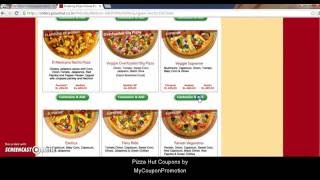 How to Use Pizzahut Coupon Codes [upl. by Haroppiz]