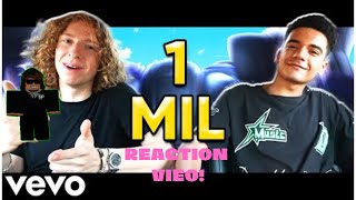 REACTING TO THE TappyYT 1 MILLION SONG ROBLOX [upl. by Ruhtracam]