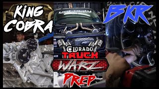 King Cobra AND Baby King Ranch Get Ready for Colorado Truck Warz [upl. by Nasho]