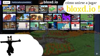 cómo unirse a jugar bloxdio míralo leojuega697 pls [upl. by Yaner506]