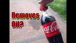 Does Coca Cola remove Oil from your driveway [upl. by Beedon]