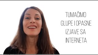 Tumačimo glupe i opasne izjave sa instagrama vezeionebezveze ljubav veze [upl. by Avruch]