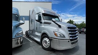 2 2020 SILVER FREIGHTLINER CASCADIA 126 TRUCKS FOR SALE [upl. by Einaeg]