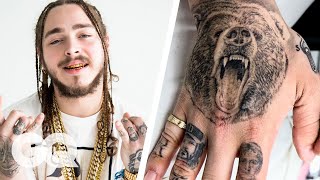 Post Malone Breaks Down His Tattoos  GQ [upl. by Tem]