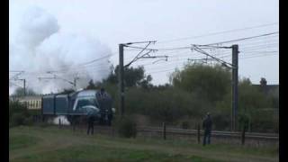 60013 DOMINION OF NEW ZEALAND STEAM TRAIN [upl. by Awahsoj247]