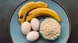 Just Add Eggs With Bananas Its So Delicious  Simple Breakfast Recipe  5 Mints Cheap amp Tasty Snacks [upl. by Eiroj]