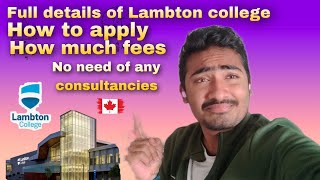 Lambton college details  fees  Courses  fully explained [upl. by Cointon]