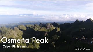 Osmena Peak Cebu  Philippines  Drone 4k [upl. by Eatnoled]