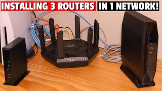 HOW TO CONNECT 2 ROUTERS IN 1 NETWORK  HOME NETWORKING FOR BEGINNERS 2024 [upl. by Selrac]