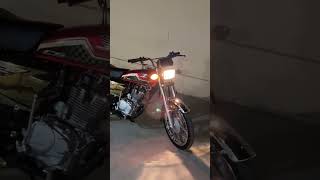 Honda 125 self start 2025 model 🔥  Remote cantrol start  Mian Wasif 2025 honda125 [upl. by Anikahs]