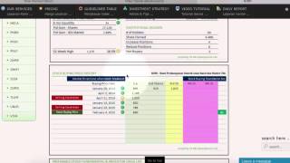 Tutorial 7 Tabel Membeli Saham dsp  dailystockprice [upl. by Fortna770]