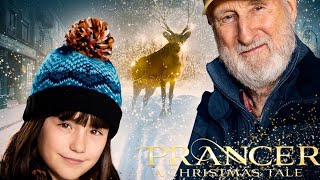 Prancer A Christmas Tale 2022 Film  James Cromwell Darcey Ewart  Review [upl. by Agemo]