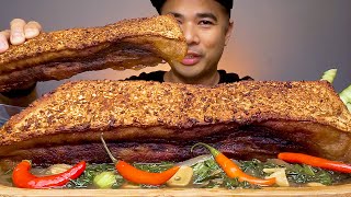 CRISPY PORK BELLY  LECHON KAWALI  SAUTEED BOK CHOY  GINISANG PECHAY  ALFIE EATS [upl. by Esiled206]