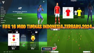 FIFA 16 MOD FIFA 24 Android Offline  MOD TIMNAS INDONESIA  FIX ALL ICONS  Update Transfer 202425 [upl. by Enitsrik]