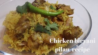 Easy chicken biryani pilau recipe  lockdown recipe [upl. by Schnur]