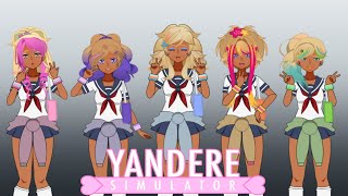 ♡All Bullies Mods Gameplay♡  Yandere Simulator [upl. by Rambert]