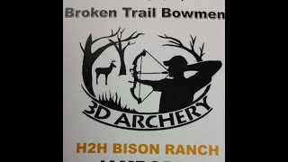 H2H BROKEN TRAIL BOWMAN 3D SHOOT MAY 2020 [upl. by Wilhide]