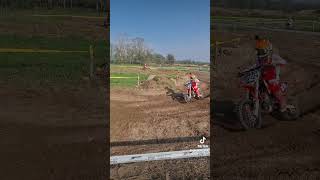 Oggi pista tostissimaMa gas a manetta✊🏻mxjuniorminimoto ktm65 minimx ktmmotorsport motocross [upl. by Akilaz]