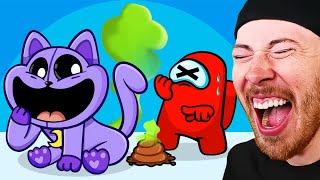 FUNNIEST Poppy Playtime Chapter 3 Animations Among Us Funny [upl. by Karisa]