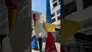 Contemporary cubist sculpture in Brisbane [upl. by Trixi]