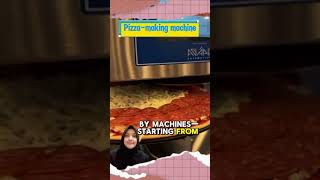 Pizza making machine shorts unique foodmachine [upl. by Burnsed]