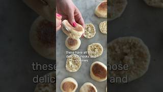 Making homemade English muffins is easier than you might expect homemade englishmuffins [upl. by Stefa]