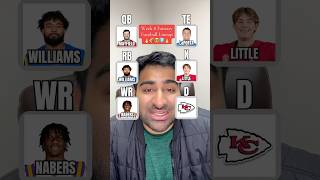 Week 8 Fantasy Football Lineup🔥🏈😎8️⃣🔥 nfl fantasyfootball challenge shorts [upl. by Leavitt]