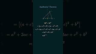 Apollonius Theorem triangle coordinate [upl. by Dylan959]