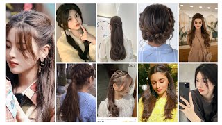 simple and pretty hairstyle  Easy hairstyle  new hairstyle for girls  new hairstyle hairstyle [upl. by Llehcsreh665]