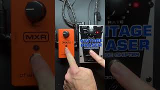 MXR Phase 90 M101 vs Behringer Vintage Phaser VP1 phaser guitarpedals [upl. by Eisse]